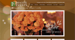Desktop Screenshot of imagineeventplanners.com